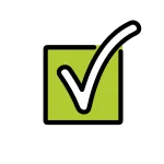 Check Mark Button SVG Icon